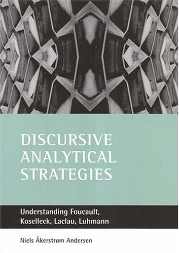 Discursive analytical strategies