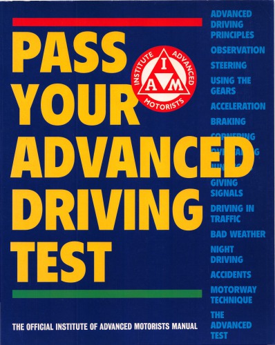 Pass Your Advanced Driving Test