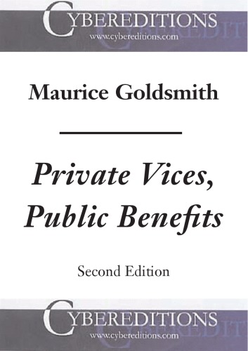 Private Vices, Public Benefits