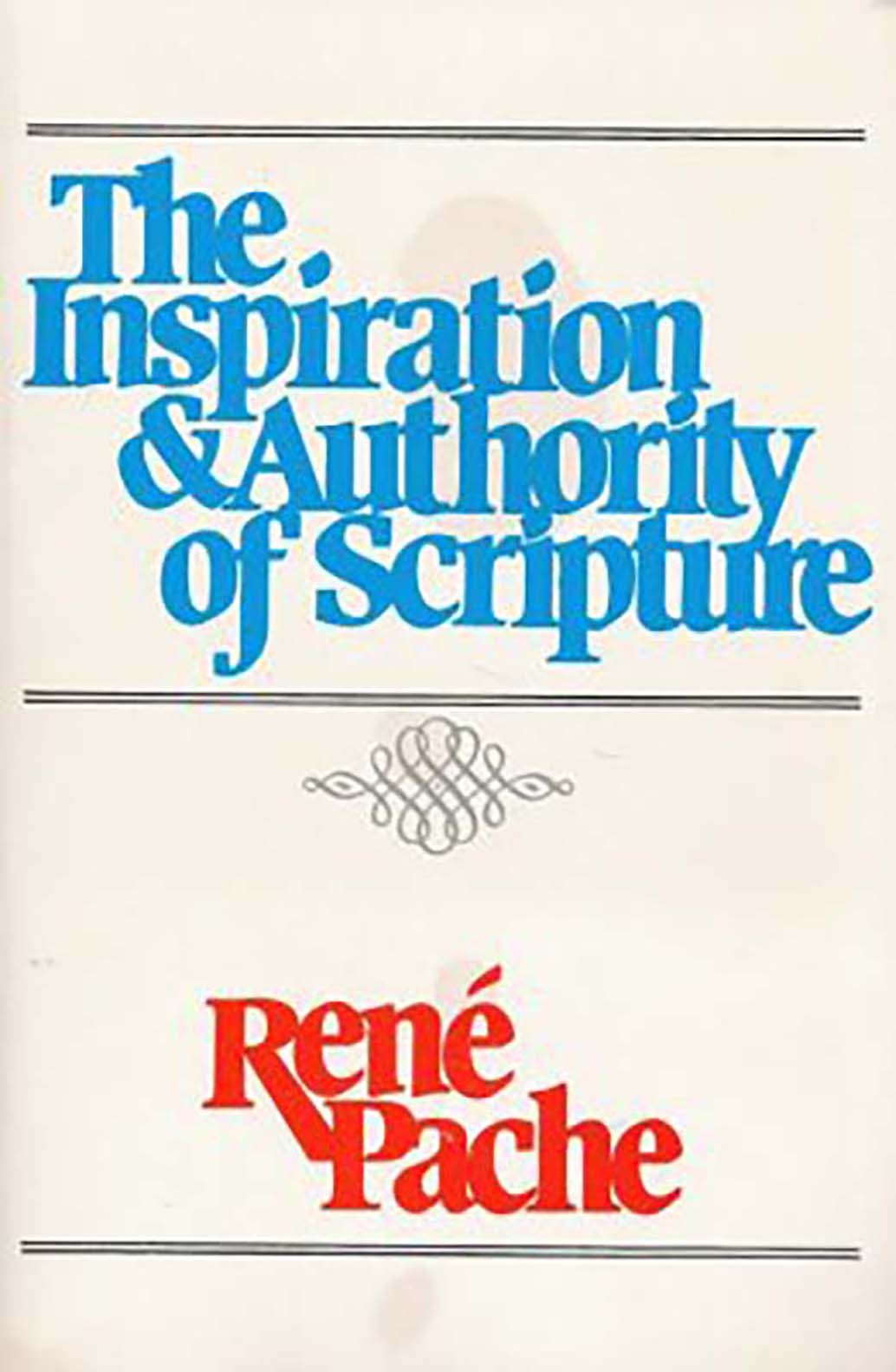 The Inspiration &amp; Authority of Scripture