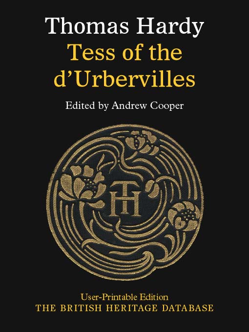 Tess of the d'Urbervilles - British Heritage Database Reader-Printable Edition with Study Materials