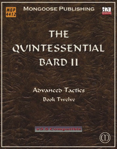 The Quintessential Bard Ii