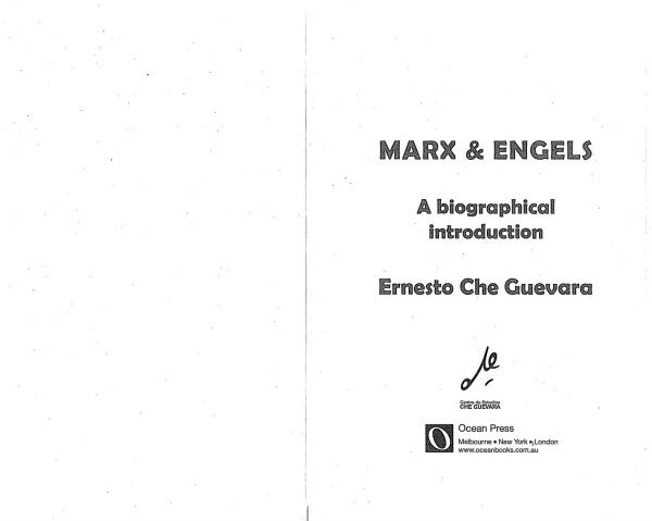 Marx &amp; Engels