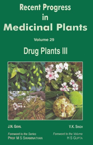 Recent Progress in Medicinal Plants