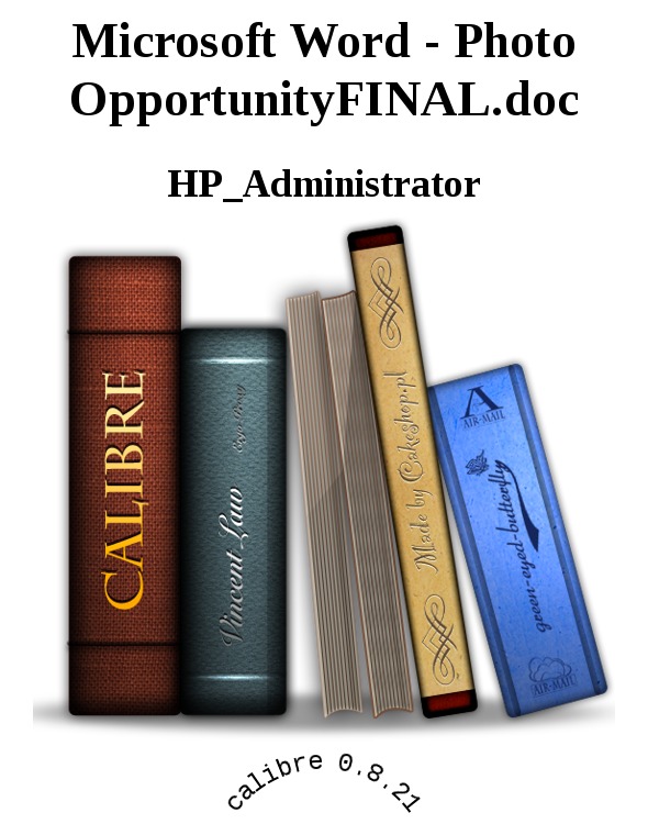 Microsoft Word - Photo OpportunityFINAL.doc