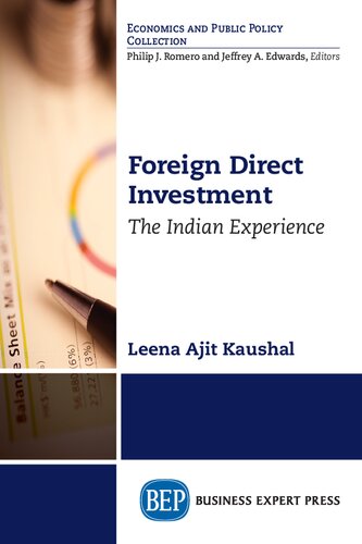 Foreign direct investment : the Indian experience