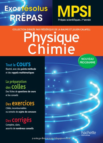 Exos Resolus - Prepas Physique-Chimie Mpsi