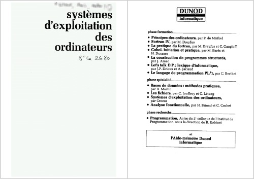 Systemes D'exploitation Des Ordinateurs