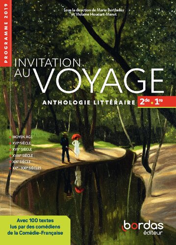 Invitation au Voyage Anthologie Litteraire Français 2de-1re 2019