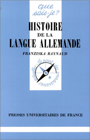 Histoire de la langue allemande