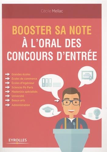 Booster sa note à l'oral des concours d'entrée.