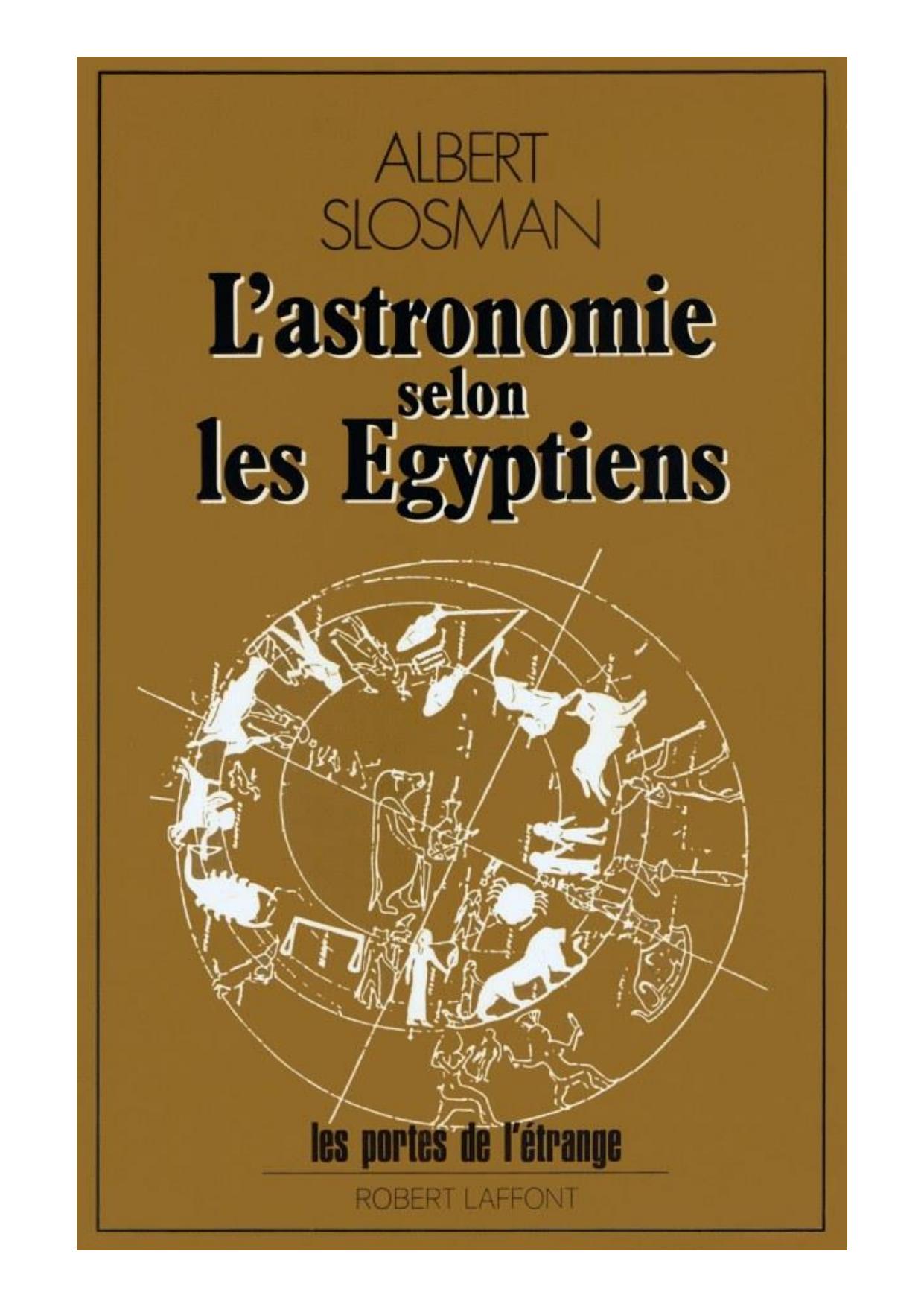 astronomie selon les Egyptiens