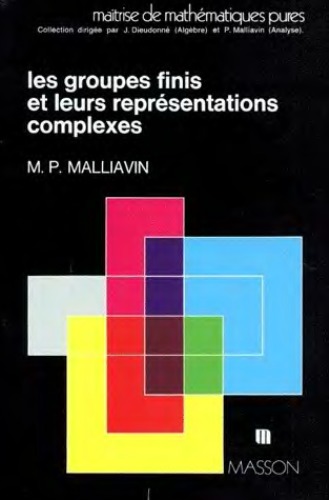 groupes finis et leurs représentations complexes