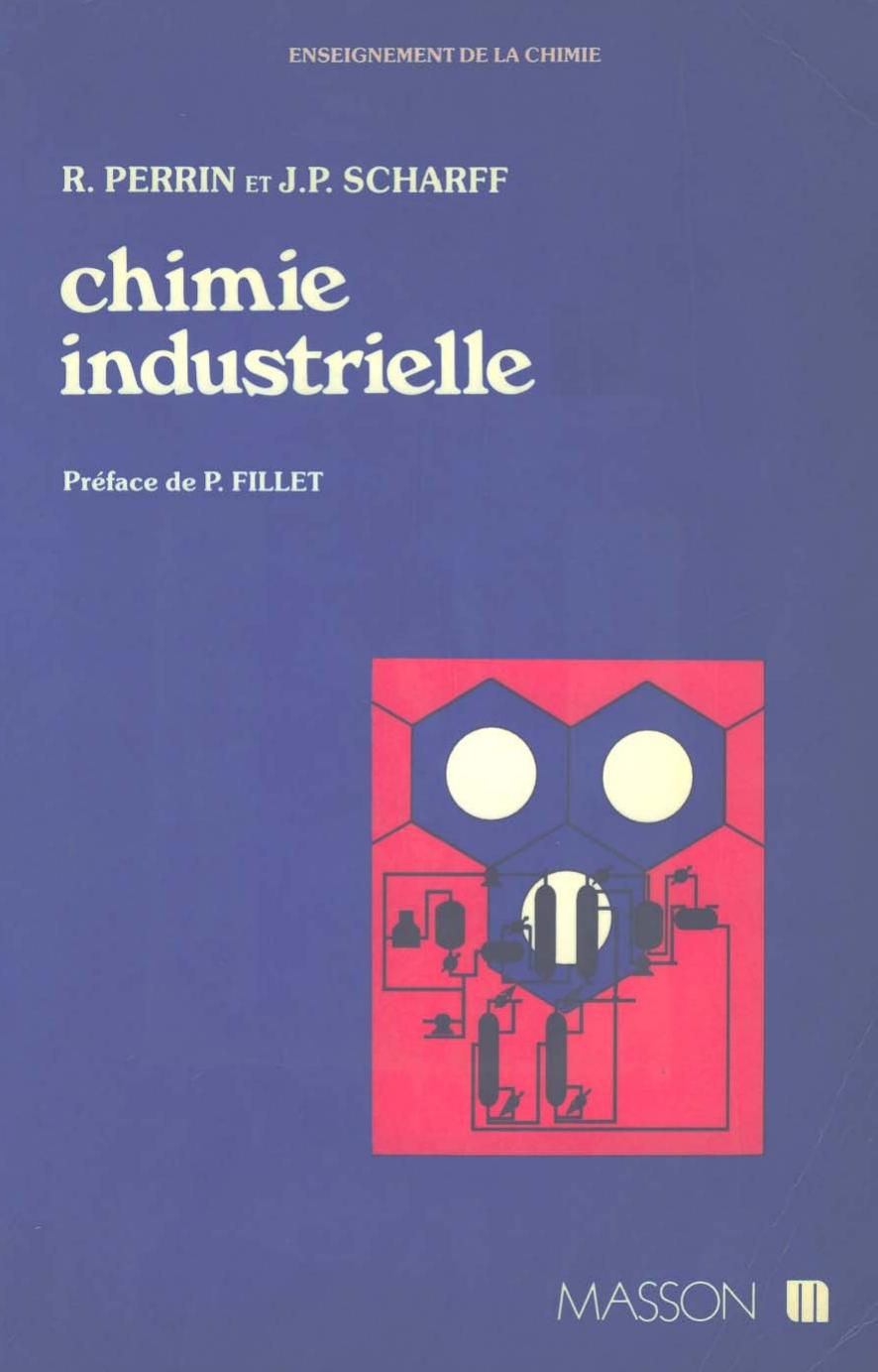 Chimie industrielle. 1