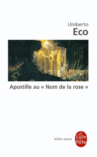 Apostille au &quot;Nom de la rose&quot;