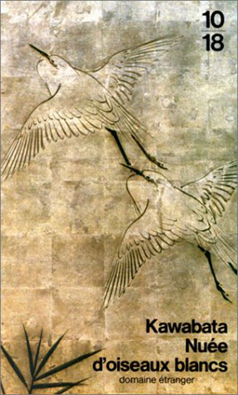 Nuée d'oiseaux blancs