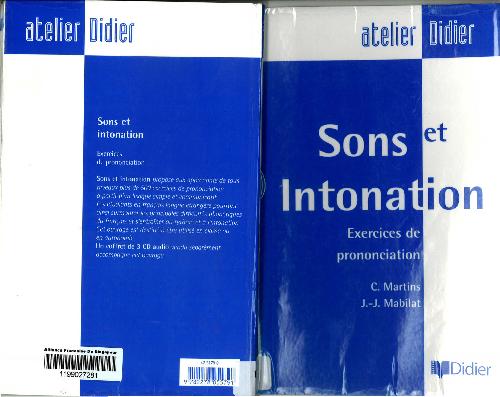 Sons Et Intonationexercices De Prononciation