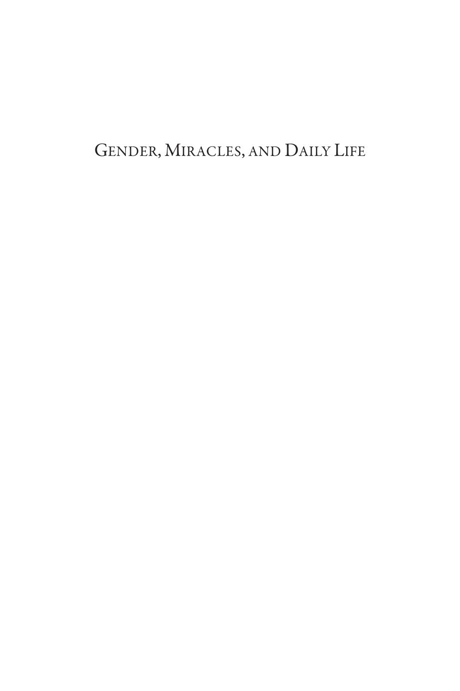 Hdl 01 Gender, Miracles, and Daily Life, Katajala-Peltomaa