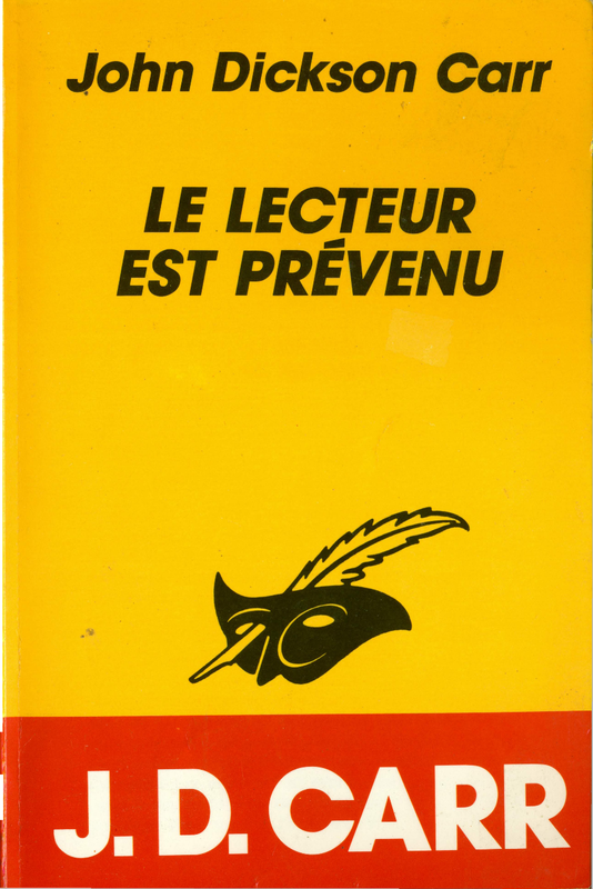 Le Lecteur est prévenu