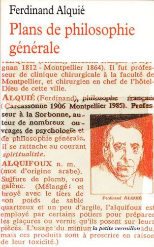 Plans de philosophie générale