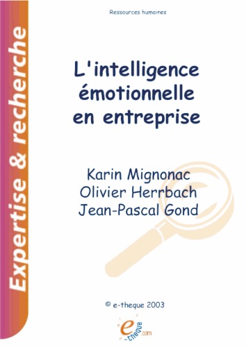 L'intelligence émotionnelle en entreprise