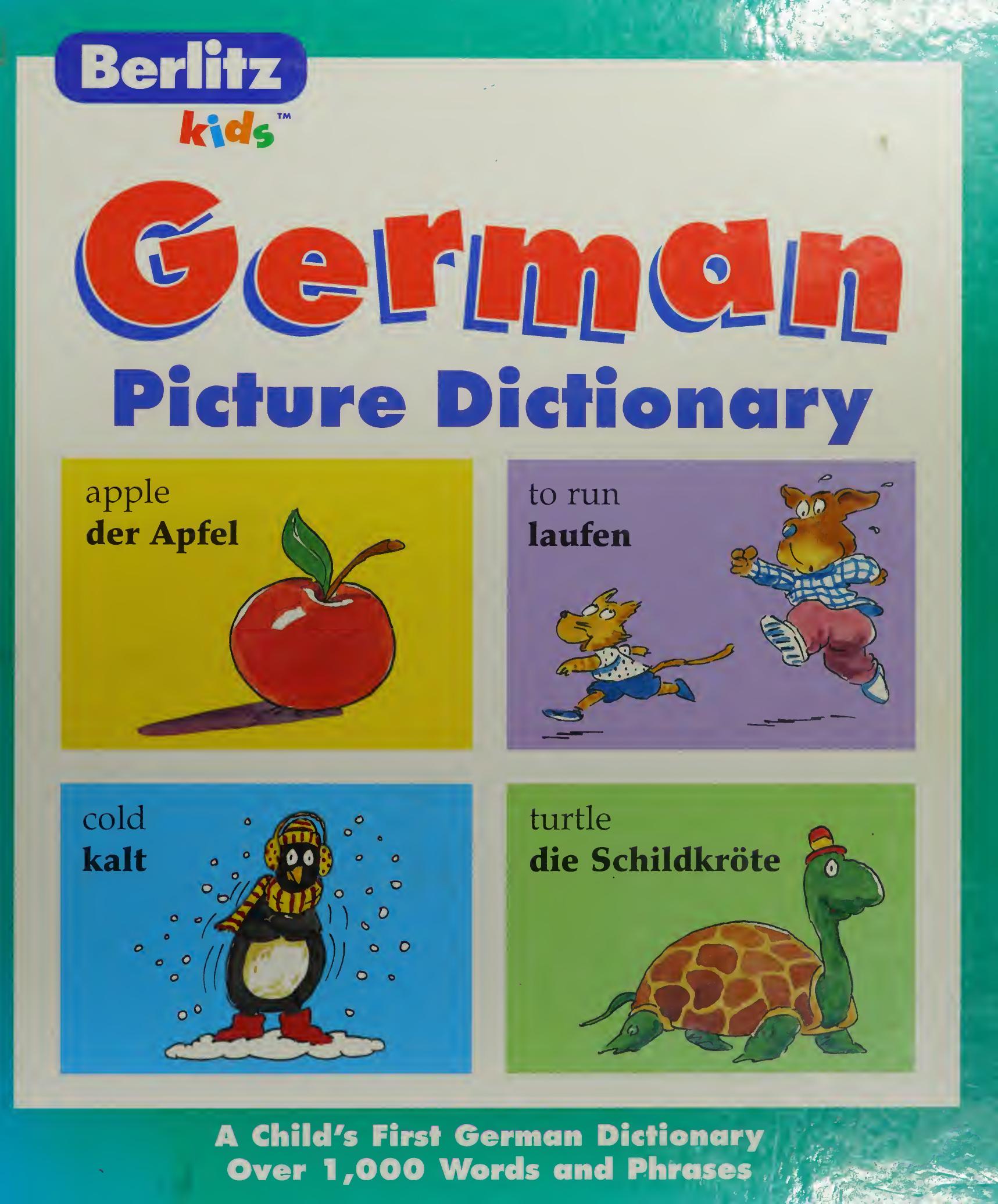 German Picture Dictionary