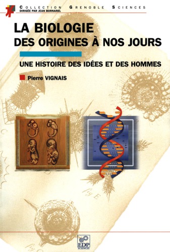 Origines De La Biologie Contemporaine