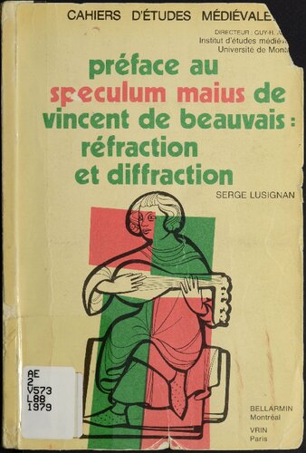 Préface au Speculum maius de Vincent de Beauvais : réfraction et diffraction