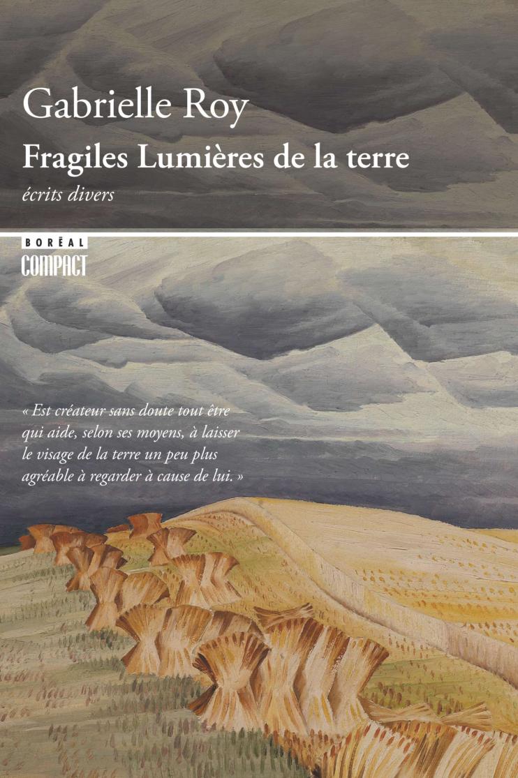 Fragiles lumières de la terre : écrits divers, 1942-1970