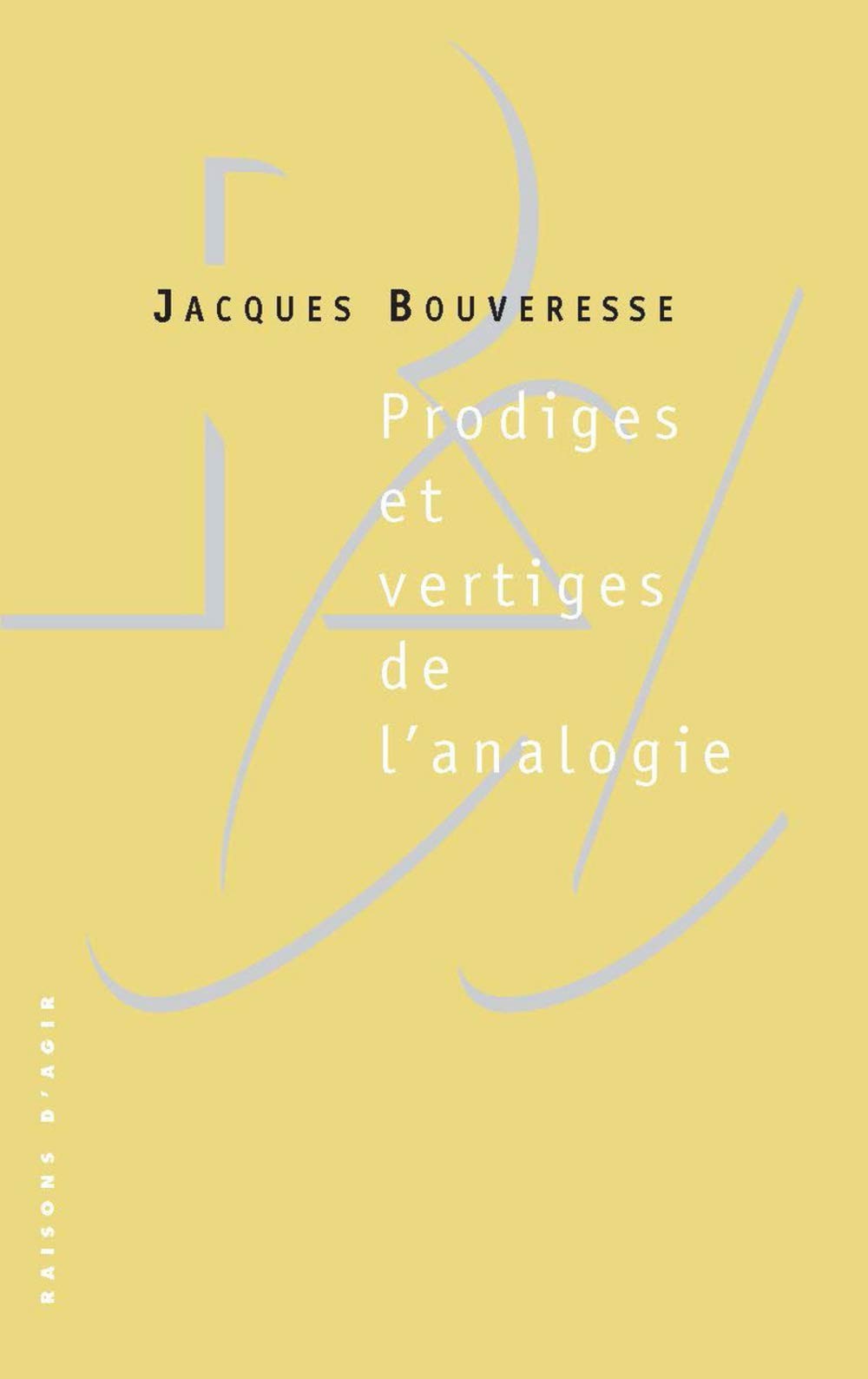 Prodiges et vertiges de l'analogie