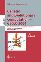 Genetic and evolutionary computation proceedings 2