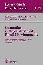 Computing in Object-Oriented Parallel Environments.