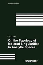 On the topology of isolated singularities in analytic spaces