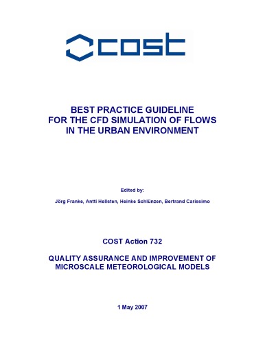 Proceedings / International Workshop on Quality Assurance of Microscale Meteorological Models Cost action 732 in combination with the European Science Foundation at Hamburg, Germany, July 28/29, 2005