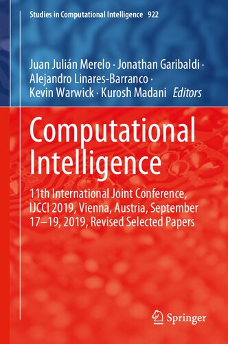 Computational intelligence : 11th International Joint Conference, IJCCI 2019, Vienna, Austria, September 17-19, 2019, revised selected papers