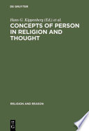 Concepts of Person in Religion and Thought