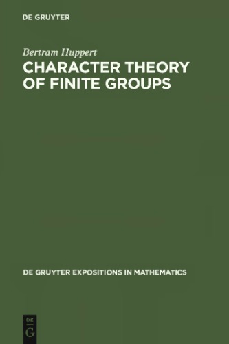 Character Theory Of Finite Groups