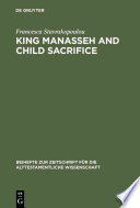 King Manasseh and Child Sacrifice