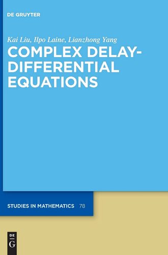 Complex delay-differential equations