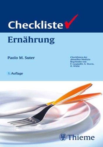 Checkliste Ernährung 203 Tabellen