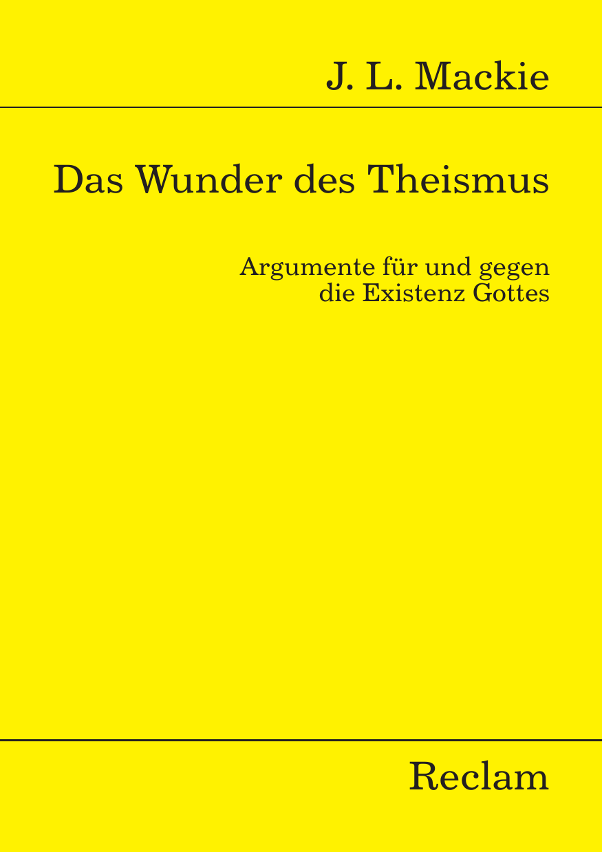 Das Wunder des Theismus