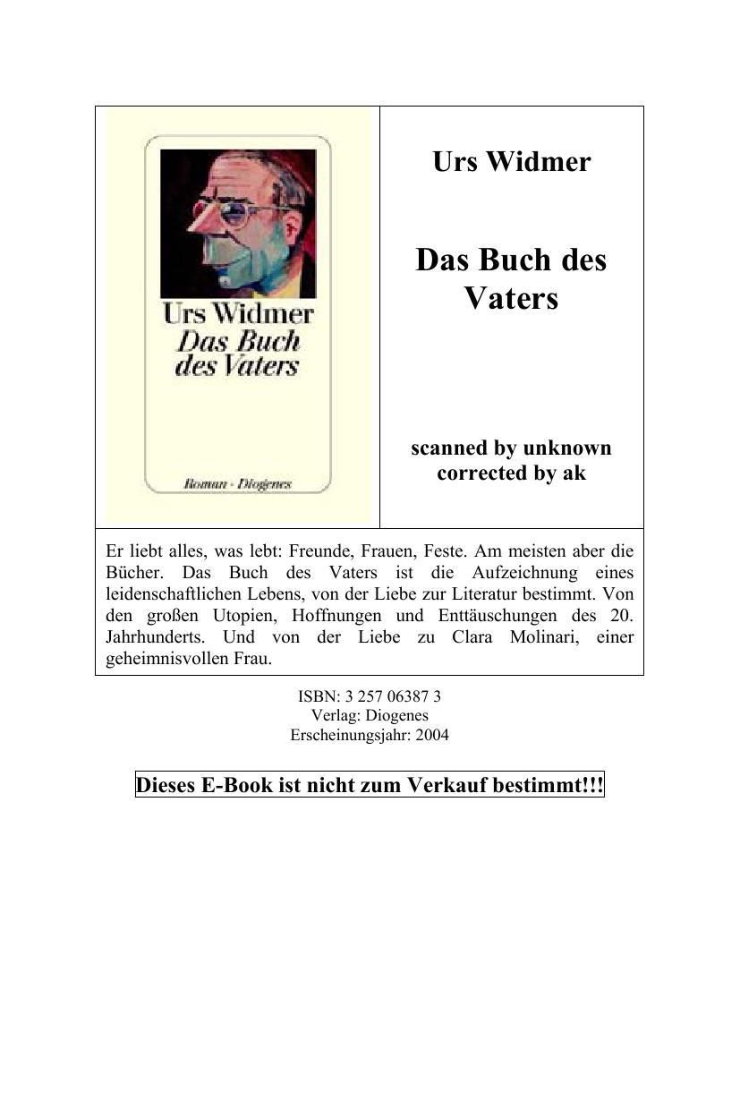 Das Buch Des Vaters;