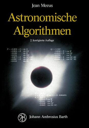 Astronomische Algorithmen