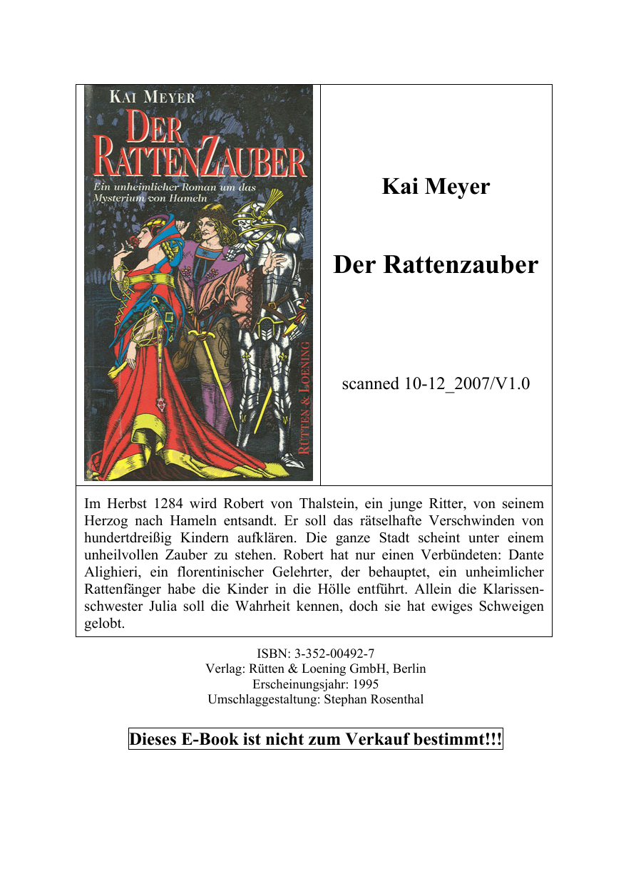 Der Rattenzauber