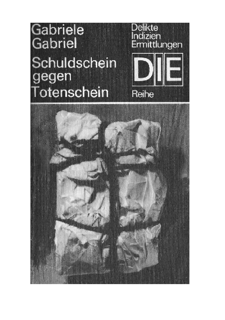 Schuldschein gegen Totenschein