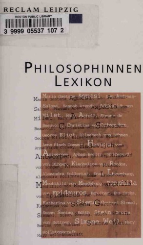 Philosophinnen- Lexikon