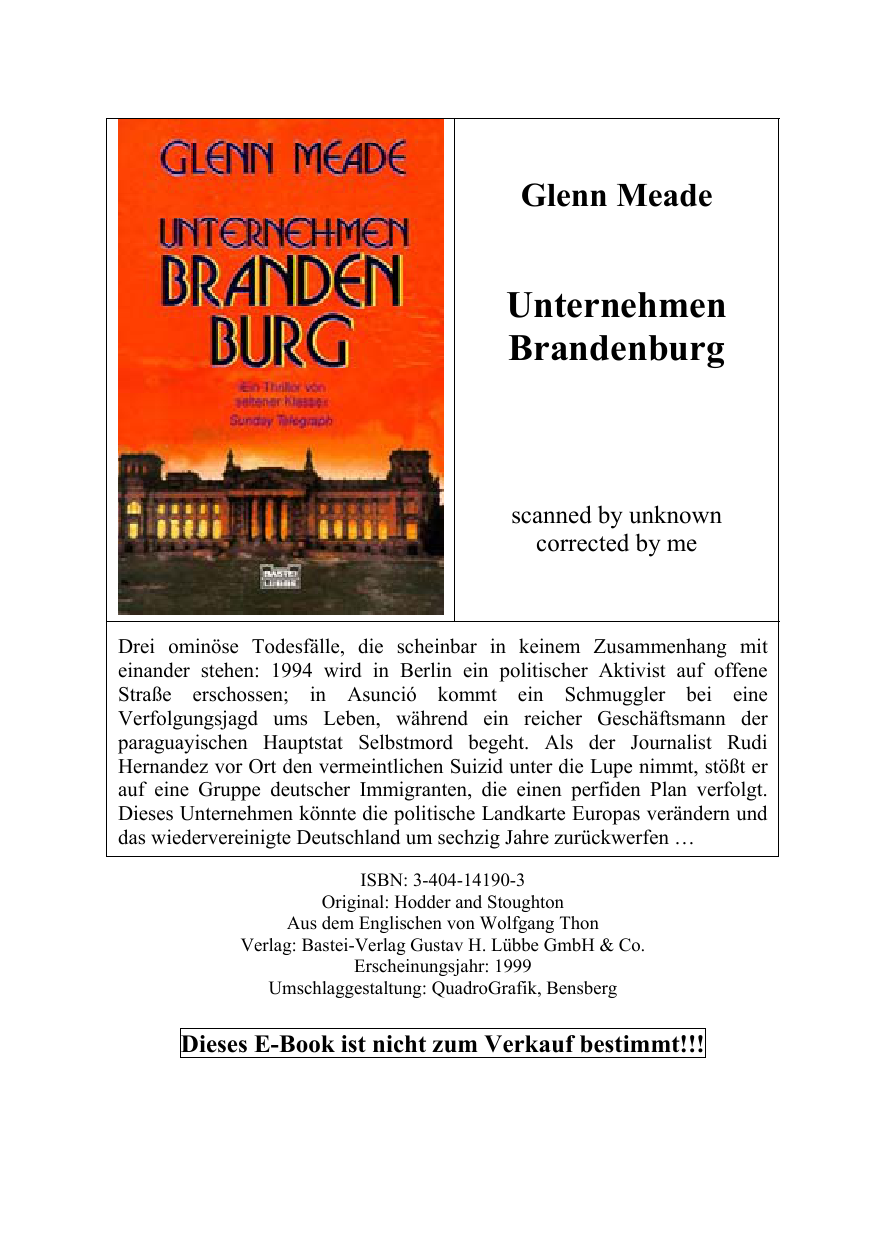 Unternehmen Brandenburg