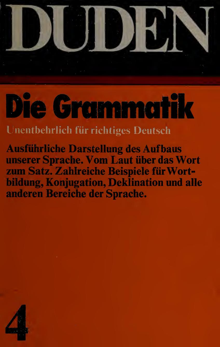 Grammatik Duden Vol 04,