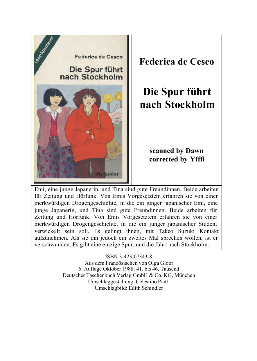 Die Spur führt nach Stockholm