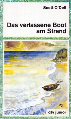 Das verlassene Boot am Strand